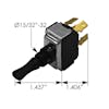 Kenworth Toggle Switch K301-362 K301362 8956K925 Dimensions