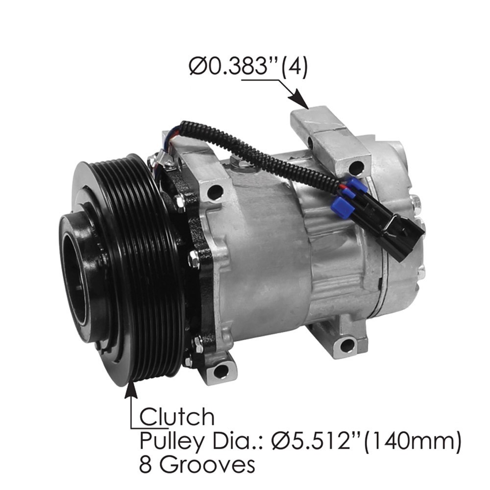 【500円引きクーポン】 Freightliner Cascadia AC Compressor 5396 03-0616 SKI4543 自転車本体