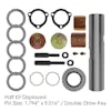 Freightliner Cascadia King Pin Kit R201609 Dimensions