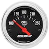 AutoMeter 2 1/16" 100-250`F Air Core Oil Temperature Gauge Traditional Chrome Series-Main