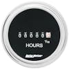 AutoMeter 2 1/16" Engine Hourmeter Gauge 100k Hours Chrome