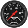 AutoMeter 2 1/16" Mechanical Exhaust Pressure Gauge 0-100 PSI Z-Series