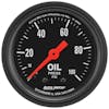 AutoMeter 2 1/16" Mechanical Oil Pressure Gauge 0-100 PSI Z-Series