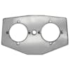 Freightliner FLC Cab Dome Light Bracket with 2 Watermelon Light Holes - plate
