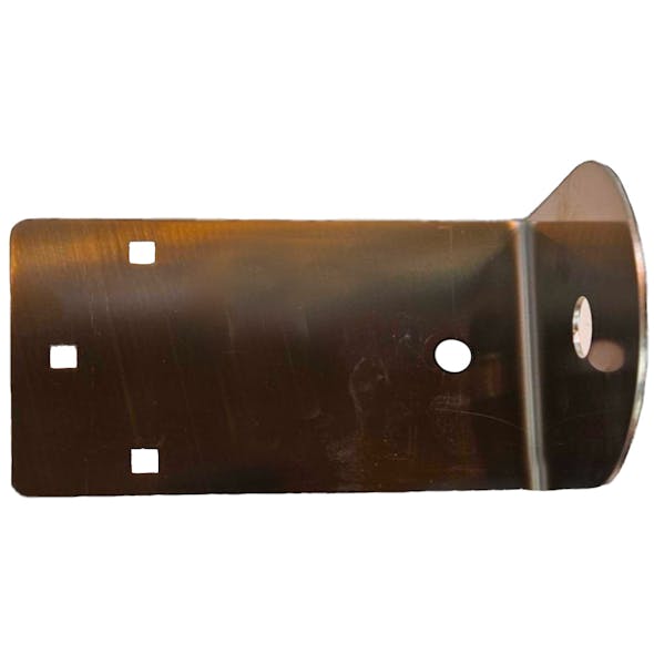 Universal Bumper Light L-Bracket with 3/4" Penny LED Light Hole - top