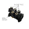 MV3 Dash Control Valve Module 5002694 5002714 800039 800260 Bottom Dimensions