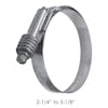 2.25" To 3.12" Stainless Steel Constant Torque Clamp 022430 32630 HK300 Dimensions