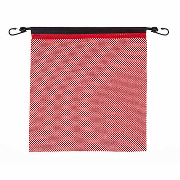 Red Warning Flag with Bungee Cord 