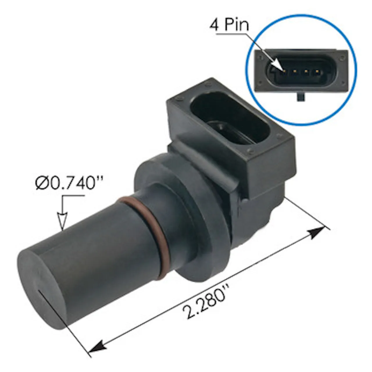 Freightliner Transmission Speed Sensor KWB60082401 60082401 - Raney's ...