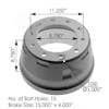 Brake Drum 85123366002 17QJ4106-Measurements 2