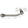 Peterbilt Drag Link Assembly 10-02163 Dimensions