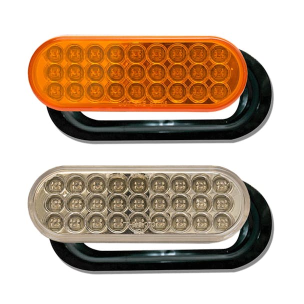 6" Oval Freightliner M2 Bumper LED Light Kit - Default