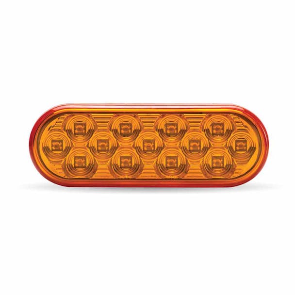 Default-Amber Turn & Marker Oval Mirror LED 13 Diode Light