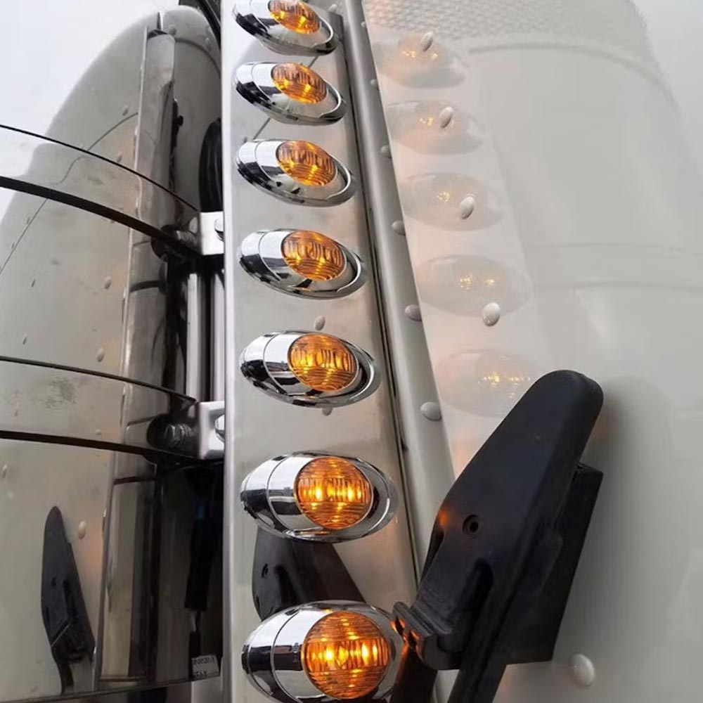 Peterbilt 589 P3 LED Front Air Cleaner Light Bar - Raney's Truck Parts