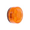3 LED Oval Clearance Marker Light Amber off Tilted 
