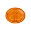 3 LED Oval Clearance Marker Light Amber Off 