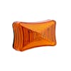 3 LED Rectangular Clearance Marker Light Amber off Tilted 