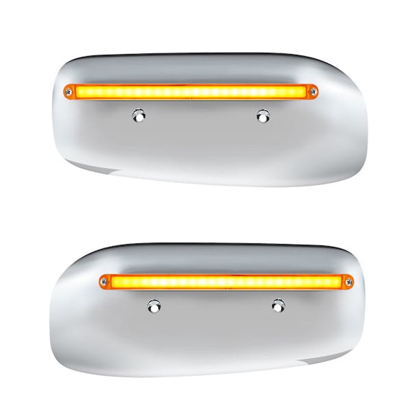 Peterbilt 389 589 Headlight Housing Covers Default