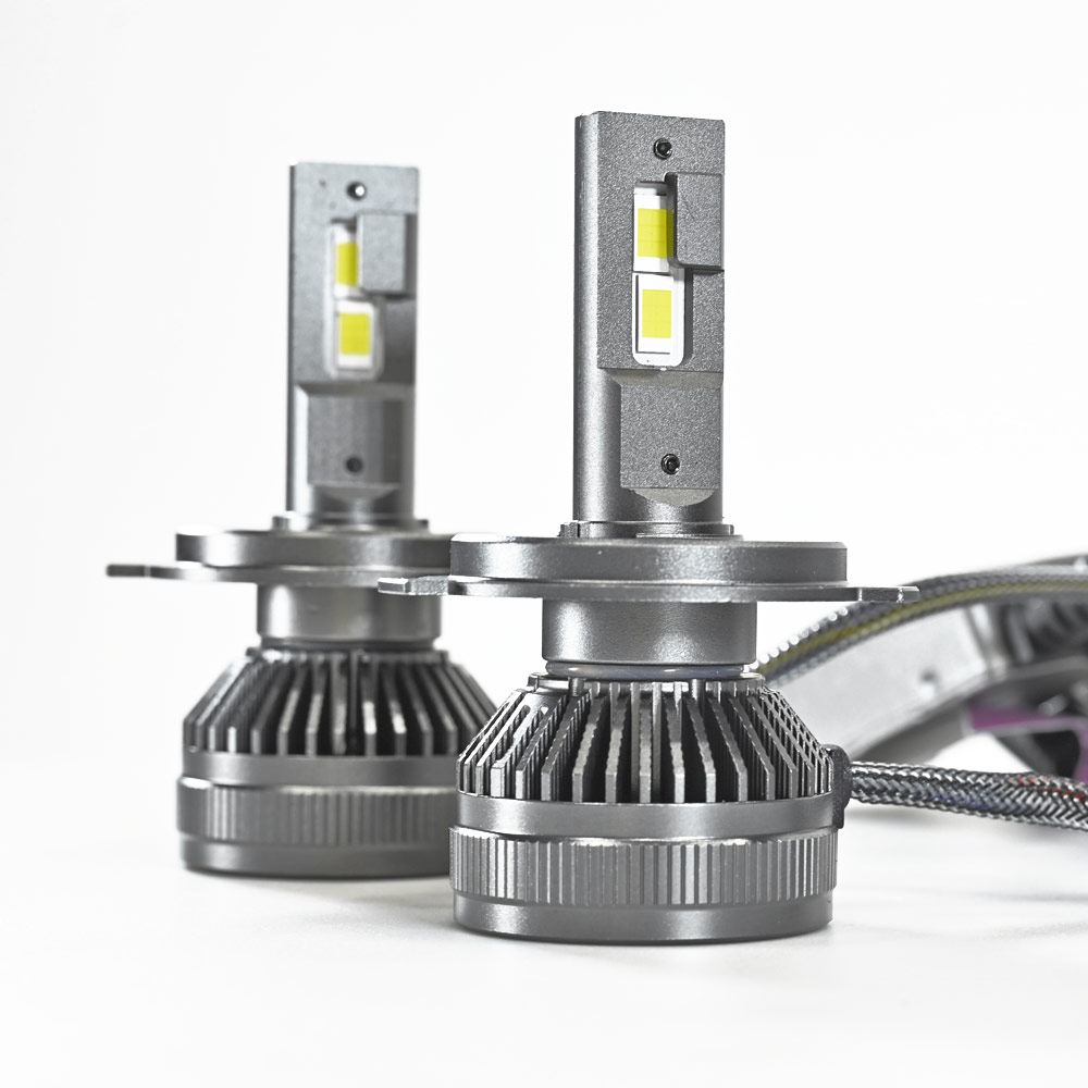 H4/9003 Premium Compact LED Headlight Bulbs Conversion Kit