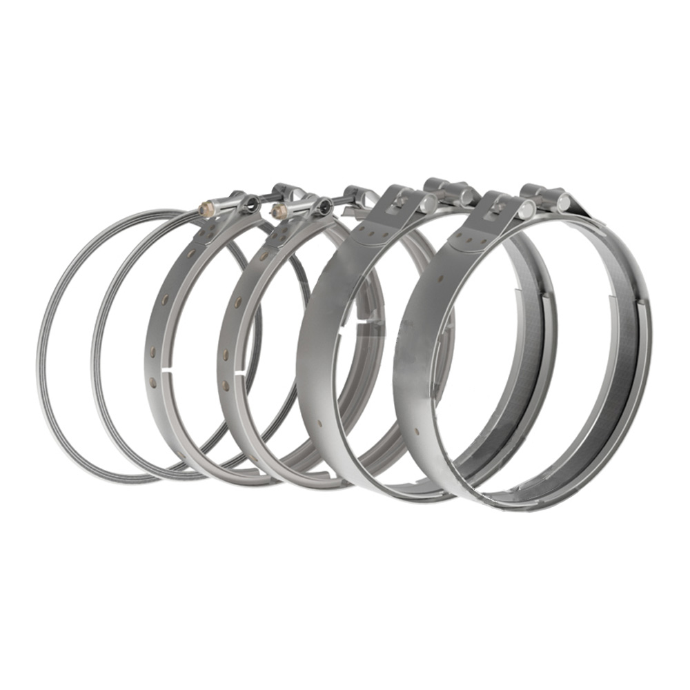 k&c Cummins V-Band Clamp and Gasket 2880213 2880215 90-0013