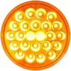 Round Pearl Series STT Clearance Marker LED Light By Grand General Amber/Amber