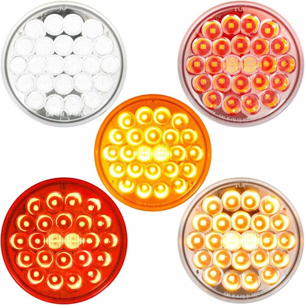 Round Pearl Series STT Clearance Marker LED Light By Grand General Default