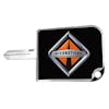 International Logo Billet Aluminum Key Cover - Large