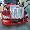 Peterbilt 579 Slanted Louvered Hood Grill 