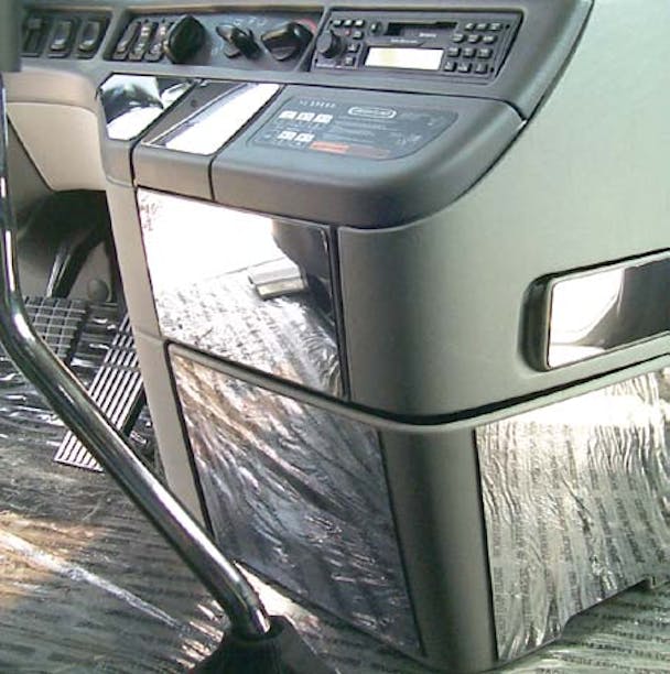 Freightliner Century Columbia Trash Can Trim By RoadWorks