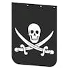  24" X 30" Black Pirate Mud Flap