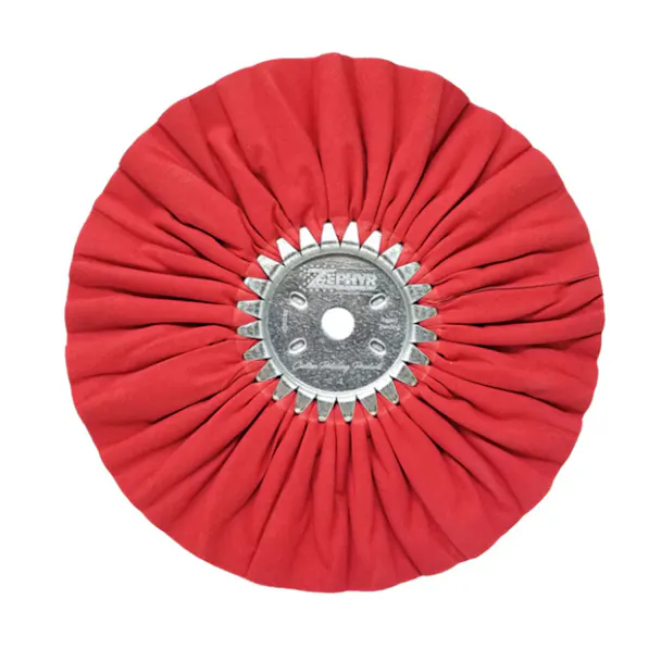 Zephyr Rosy Red Heavy Cutting Buffing Wheel - Raney's Truck Parts