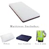 Premium Kogler 8" Three Layer Foam Mattress - Kit