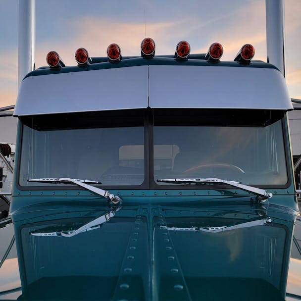 Premium Peterbilt Stainless Steel Wiper Arm Kit Default