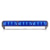 JW Speaker 4" x 19" Big Stripe LED Warning and Safety Light Model 529 blue