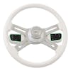 Peterbilt Kenworth Digital Dash Factory Switch Smart Kit for SCI Steering Wheels White Example