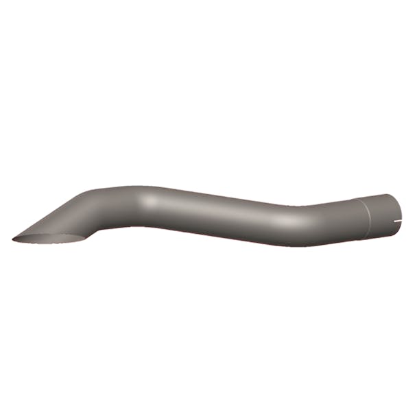 Bluebird Bus 4" 3-Bend Tail Pipe 10027831 Default