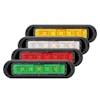 24 LED Quad Color Warning Light - Amber/White/Red/Green