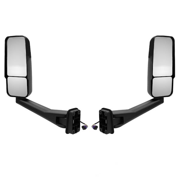 Chevrolet Heated & Motorized Black Mirror Assembly With Marker Light -1