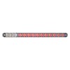 17" Hybrid Combination STT LED Light Bar With Back Up Light by Maxxima - Clear Lens