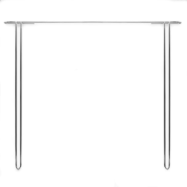 Chrome Anti-Sail Mud Flap Hold Down Bracket - Thumbnail