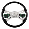 Peterbilt Kenworth 2021+ Smart Gen 5 18" Classic SCI Steering Wheel Matching Color Kit Black