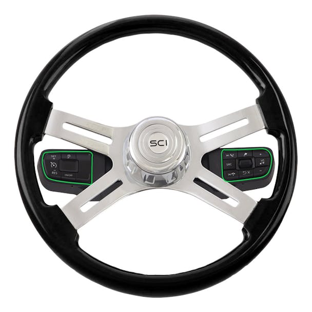 Peterbilt Kenworth 2021+ Smart Gen 5 18" Classic SCI Steering Wheel Matching Color Kit