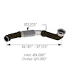 International-Premium-Exhaust-Bellows-Kit-6IA001-3989136C92-measurement