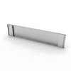 Universal Blind Mount 20" 304 Stainless Steel Boxed End Bumper Rear