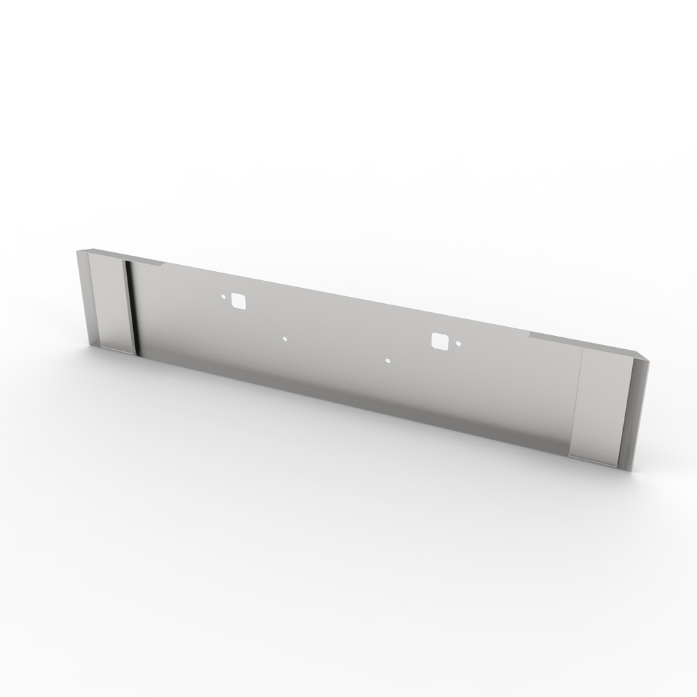 Peterbilt 365 388 389 Mitered End 304 Stainless Steel Bumper
