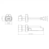 International Durastar Coolant Level Sensor 2518062C1 2587324C1 - Diagram