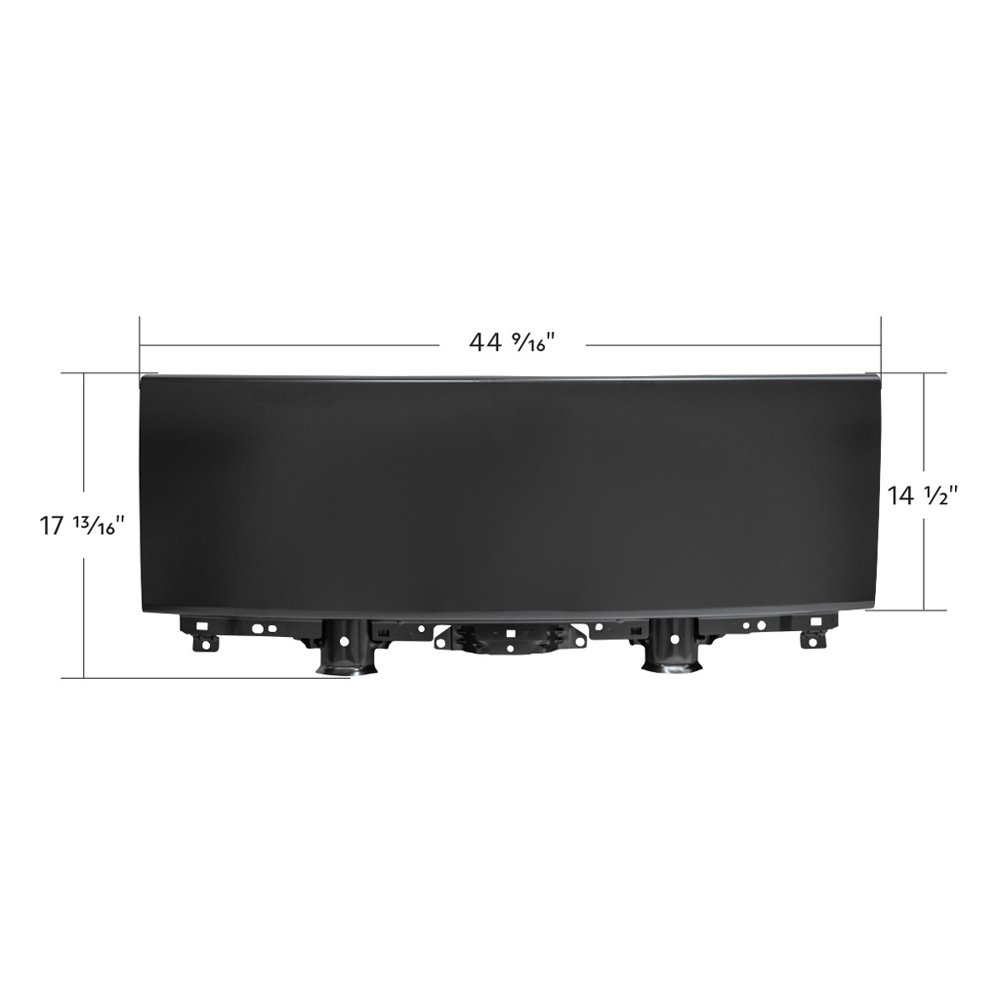 Isuzu NPR ELF 200 300 Black Steel Front Panel 8-98024781-4