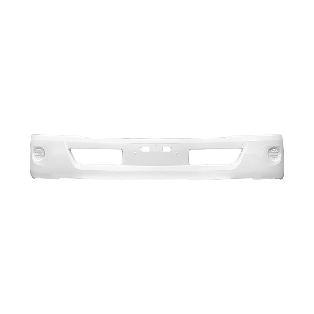 Hino 155 195 White Painted Bumper With Fog Light Holes 52111-37400