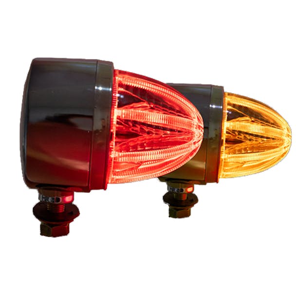 Single Face Amber Stellar Watermelon LED Light default