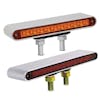 Double Face LED Light Bar Amber Front Red Back default